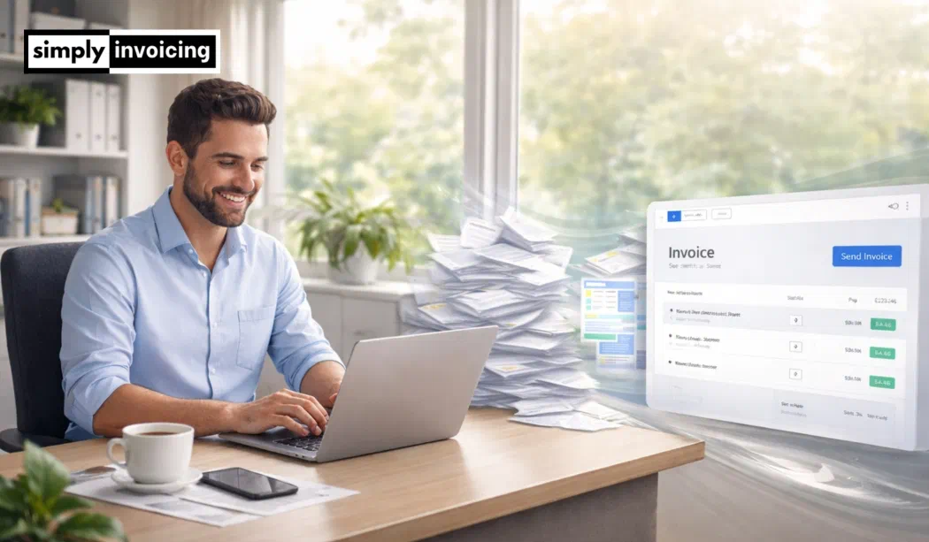 Simply Invoicing mission supporting UK sole traders, freelancers and limited companies with simple online invoicing and business finance management